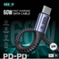 Geeoo DC26 60W PD Data Cable 1m image
