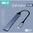 GEEOO GB301 Lightning HUB 4-in1 OTG Adapter image