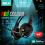 GEEOO H200 PRO Over-Ear 3.5mm Wired Gaming Headset with RGB Lighting image