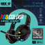 GEEOO H200 PRO Over-Ear 3.5mm Wired Gaming Headset with RGB Lighting image