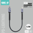 GEEOO Short Fabrics Cable C-L 30W Fast Charging With Data - DC22C-L image
