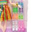 GIRL ANGEL Wonderful Barbie Toy With Dress and Accessories For Kids and Girls (barbie_shoe_dress_ear_rainbow) image