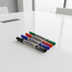 GXIN White Board Marker Refillable - 4 Pcs Multicolor Ink image