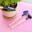 Garden Tools (3 Pcs Large Set-One Shovel, One Trident Fork, One Rake) image