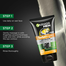 Garnier Men Turbo Bright Anti Pollution Double Action Face Wash 100 gm image