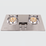 Gazi TG-8802MD9 Smiss Double Burner Stainless Steel Auto Ignition LPG Gas Stove-Gazi image