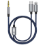 GEEOO AD2 AUX Audio Multi Functional Cable Type-C Plus Lightning image