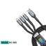 GEEOO DC305 3 IN 1 Super Fast Charging Cable-Black image