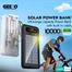 Geeoo P330 10000mAh Solar Power Bank With Attached Cable image