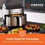 Geepas GAF37530 Digital Air Fryer With Vortex Rapid Air Technology image