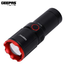 Geepas GFL51067 Rechargeable Zoomable LED Flashlight and Torch Light with Power Bank image