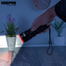 Geepas GFL51067 Rechargeable Zoomable LED Flashlight and Torch Light with Power Bank image