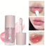 Gege Bear Crystal Jelly Lip Oil Peach Avocado Grape Flavor Hydrating Lip Oil 1 Pcs image
