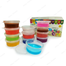 Gel Clay Slime Set For Kids 12 Colors Play Dough Bowls Box Of 12Pcs image