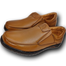 Gents Brown Color Premium Leather Moccasin Casual Shoe image