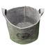 Geo Fabric Grow Bags | High Quality Geo Grow Bag | Gray – 600GSM | 15 Gallon=18x14 Inch image