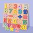 Geometrical Signs Early Mathematics Learning Numeric Puzzle Plate image