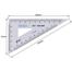 Geometry Ruler Combination Sets, 4 Pcs image