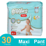 Giggles Baby Diaper Pants System Maxi (7-18kg)-Comfortable and Absorbent, 30 Pcs Pack image