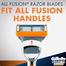 Gillette Fusion Manual Shaving Razor Blades - 6s Pack image