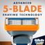 Gillette Fusion Manual Shaving Razor Blades - 6s Pack image