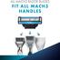 Gillette Mach3 Shaving 3-Bladed Cartridges Pack of 8 image