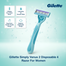 Gillette Simply Venus 2 Disposable 4 Razor For Women image