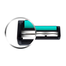 Gillette Vector plus Manual Shaving Razor Blades - 2 Cartridge image