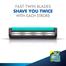 Gillette Vector plus Manual Shaving Razor Blades - 4 Cartridge image