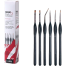 Giorgione G-MX006 Nylon Hair Paint Brushes 6 Pcs Set image