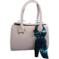 Girls Fashionable Handbag With a Scarf Tied To The Handle image