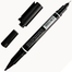 Gxin CD/DVD/OHP Marker Pen - Black (4pcs) image