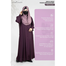 Glam Touch Abaya Al Haneen - Premium Show Button Abaya image