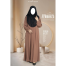 Glam Touch Abaya Al-Muneera Premium Pleate Design Abaya image