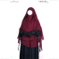 Glam Touch Abru 3 Layer Hijab Niqab Set image