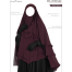 Glam Touch Abru 3 Layer Hijab Niqab Set | image