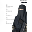 Glam Touch Ameera Foodie Niqab | Black image