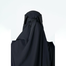 Glam Touch Ameera Foodie Niqab | Black image