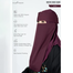 Glam Touch Ameera Foodie Niqab | Wine image