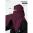 Glam Touch Ameera Foodie Niqab | Wine image