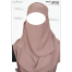 Glam Touch Ameera - Saudi Style Double Part Short Niqab | image