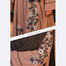 Glam Touch Designer Karchupi Kimono Koti Mocha image
