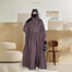 Glam Touch Designer Pleated Kaftan Abaya image
