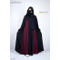 Glam Touch Premium Farah Abaya Set | Black image