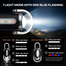 Glimmer 4 Mode USB Keychain Flashlight 300LM Rechargeable Emergency And Outdoor Light image