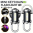 Glimmer 4 Mode USB Keychain Flashlight 300LM Rechargeable Emergency And Outdoor Light image