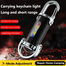 Glimmer 7 Mode USB Keychain Flashlight 300LM Rechargeable Emergency And Outdoor Light image