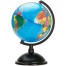 Globe World Earth Atlas Map Ball And Swivel Stand Geography School Educational 14 cm image