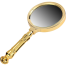 Golden magnifying glass60mm image