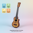 Gospel Musical Plastic Toy Guitar For Kids, Beginner Guitar Toy (guitar_gospel_medium) image